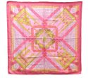 Authentic HERMES Carre 90 Scarf  Torins d ar  Silk Pink 5422D Fashion