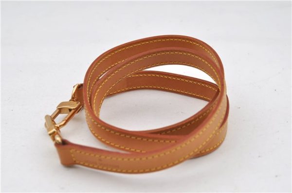 Authentic Louis Vuitton Leather Shoulder Strap Beige 39  LV 3139D Discount