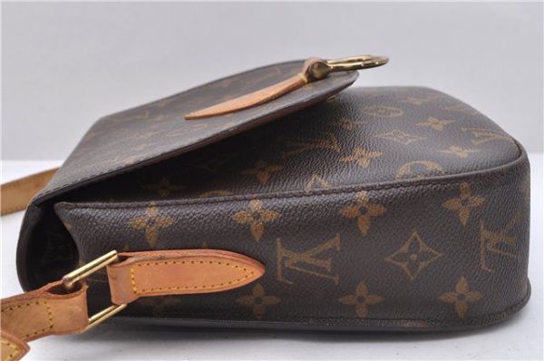 Auth Louis Vuitton Monogram Saint Cloud GM Shoulder Cross Bag M51242 LV 5527D For Sale