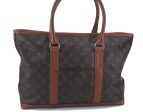 Auth Louis Vuitton Monogram Sac Weekend PM Vintage Tote Hand Bag M42425 LV 3384D Cheap