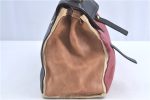 YVES SAINT LAURENT Muse Two Shoulder Bag Leather 197149 Red Multicolor J0194 Discount