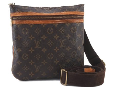 LOUIS VUITTON Monogram Pochette Bosphore Shoulder Cross Bag M40044 LV Junk 7675C Sale