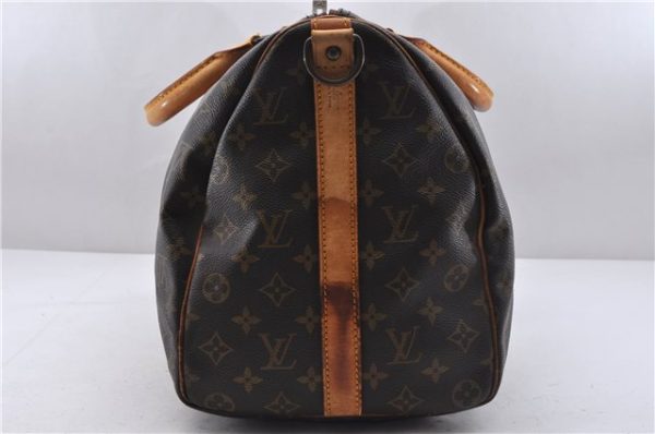 Auth Louis Vuitton Monogram Keepall Bandouliere 45 Boston Bag M41418 LV 4171D For Discount