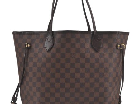 Authentic Louis Vuitton Damier Neverfull MM Tote Bag N51105 LV 5539D Online Hot Sale