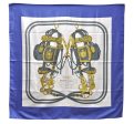 Authentic HERMES Carre 90 Scarf  BRIDES de GALA par  Silk Blue 4329D Cheap