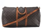 Auth LOUIS VUITTON Monogram Keepall Bandouliere 55 Boston Bag M41414 LV 6280C Supply