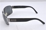 Authentic PRADA Sunglasses Titanium Plastic SPR660 Black Silver Box 3374D Cheap