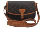 Authentic LOUIS VUITTON Monogram Sologne Shoulder Cross Bag M42250 LV 6193C on Sale