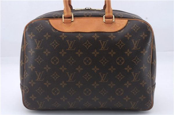 Authentic Louis Vuitton Monogram Deauville Hand Bag M47270 LV 5549D Online Hot Sale