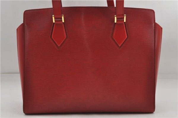 Authentic Louis Vuitton Epi Duplex Shoulder Hand Red M52427 LV 3177D Discount