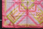 Authentic HERMES Carre 90 Scarf  Torins d ar  Silk Pink 5422D Fashion