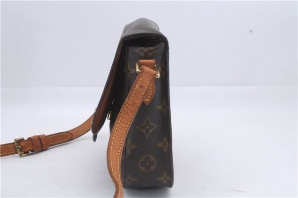 Auth Louis Vuitton Monogram Saint Cloud MM Shoulder Cross Bag M51243 LV 5533D Online Hot Sale