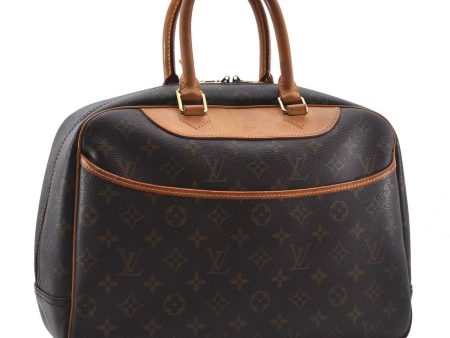 Authentic Louis Vuitton Monogram Deauville Hand Bag M47270 LV 3385D Online Sale