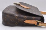 Auth Louis Vuitton Monogram Saint Cloud GM Shoulder Cross Bag M51242 LV 5527D For Sale