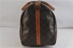 Auth Louis Vuitton Monogram Keepall Bandouliere 50 Boston Bag M41416 LV 2607D Online Sale