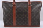 Auth Louis Vuitton Monogram Sac Weekend PM Vintage Tote Hand Bag M42425 LV 5521D Discount