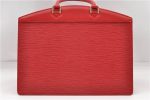 Authentic Louis Vuitton Epi Riviera Hand Bag Red M48187 LV 3129D Online Hot Sale