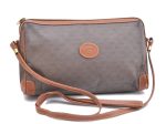 Auth GUCCI Micro GG PVC Leather Shoulder Cross Body Bag Purse Brown Junk 6200B Online now