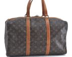 Authentic Louis Vuitton Monogram Sac Souple 45 Hand Boston Bag M41624 LV H8609 Online