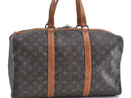 Authentic Louis Vuitton Monogram Sac Souple 45 Hand Boston Bag M41624 LV H8609 Online