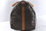 Auth LOUIS VUITTON Monogram Keepall Bandouliere 55 Boston Bag M41414 LV 6280C Supply