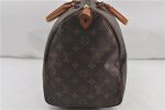 Authentic Louis Vuitton Monogram Speedy 40 Hand Boston Bag M41522 LV 5545D Online now