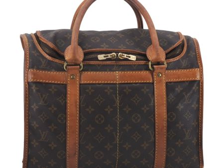 Authentic Louis Vuitton Monogram Sac Chaussures 40 Boston Bag M41924 LV 3498D For Cheap