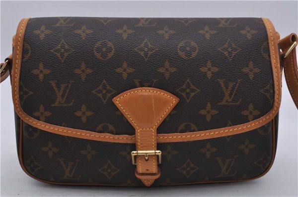 Authentic LOUIS VUITTON Monogram Sologne Shoulder Cross Bag M42250 LV 6193C on Sale