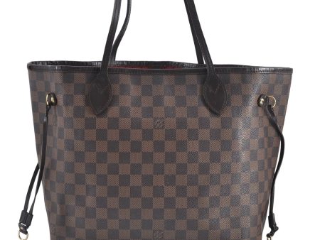 Authentic Louis Vuitton Damier Neverfull MM Tote Bag N51105 LV 5490D Online Sale