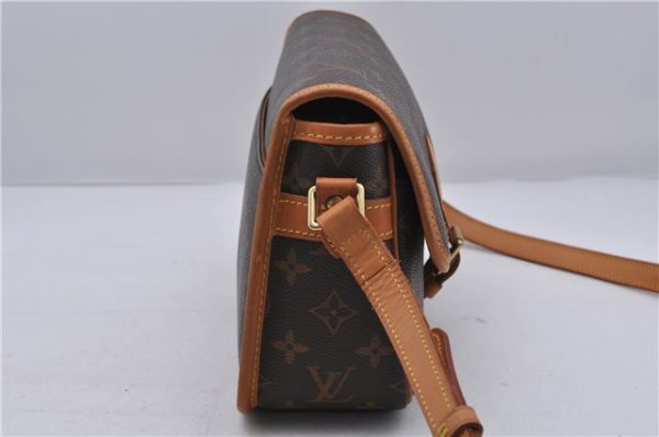 Authentic LOUIS VUITTON Monogram Sologne Shoulder Cross Bag M42250 LV 6193C on Sale