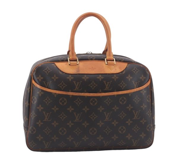 Authentic Louis Vuitton Monogram Deauville Hand Bag M47270 LV 5549D Online Hot Sale