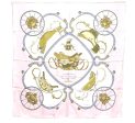 Authentic HERMES Carre 90 Scarf  SPRINGS  Silk Light Pink H9635 Cheap