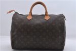 Authentic Louis Vuitton Monogram Speedy 35 Hand Boston Bag M41524 LV 5570D Cheap