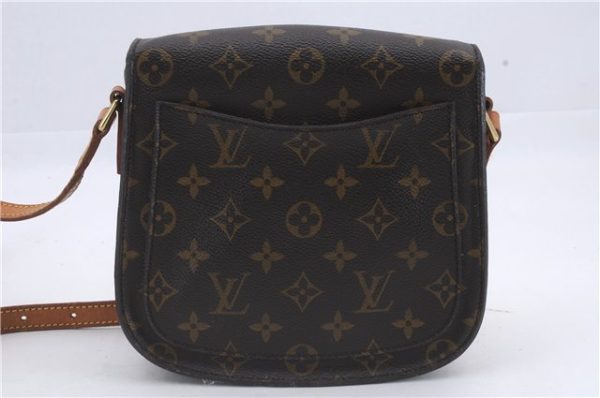 Auth Louis Vuitton Monogram Saint Cloud MM Shoulder Cross Bag M51243 LV 5533D Online Hot Sale