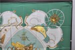 Authentic HERMES Carre 90 Scarf  SPRINGS  Silk Green 2972D Discount