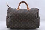 Authentic Louis Vuitton Monogram Speedy 35 Hand Bag M41524 LV 3119D For Discount