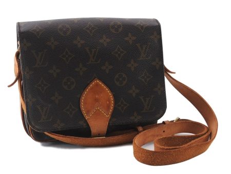 Auth LOUIS VUITTON Monogram Cartouchiere MM Shoulder Cross Bag M51253 LV 7761C For Discount