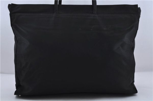 Authentic PRADA Nylon Tote Hand Bag Black 5723C on Sale