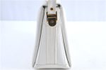 Authentic GUCCI Shoulder Cross Body Bag Purse Leather White J0155 Supply