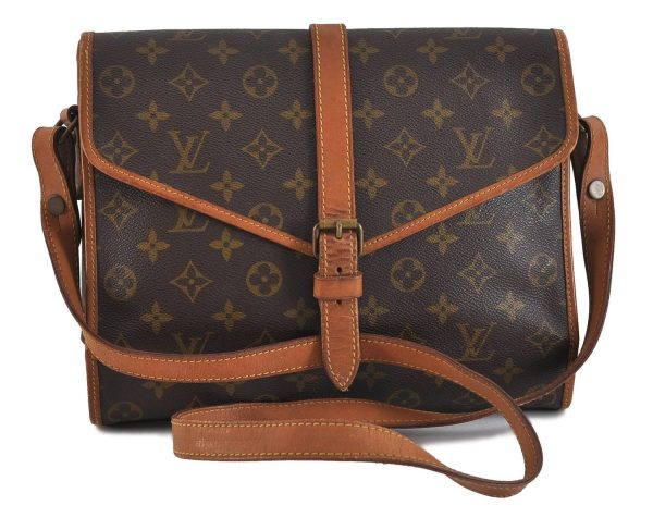 LOUIS VUITTON Monogram Portable Serviette Desktop Organizer Shoulder Bag 5269C Sale