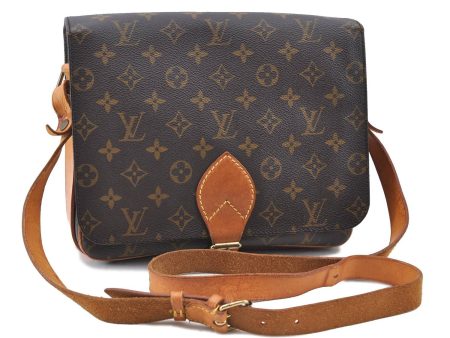 Auth LOUIS VUITTON Monogram Cartouchiere GM Shoulder Cross Bag M51252 LV H7725 on Sale