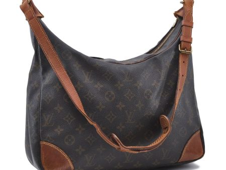 Auth LOUIS VUITTON Monogram Boulogne 35 Shoulder Cross Body Bag M51260 LV 8440C Online