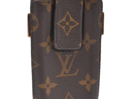 Authentic LOUIS VUITTON Monogram Etui TelePhone International GM M63060 LV H3408 Online