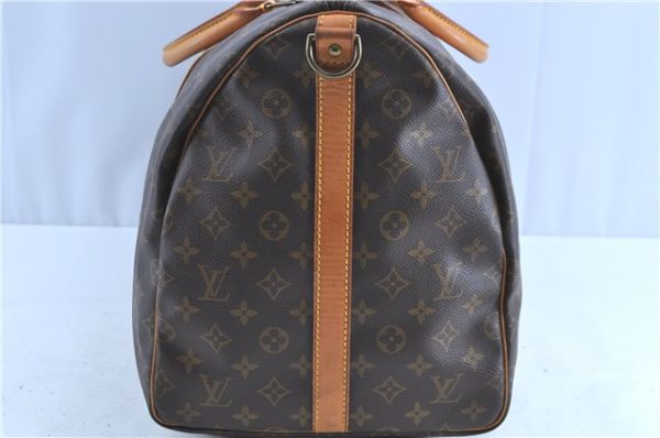 Auth LOUIS VUITTON Monogram Keepall Bandouliere 55 Boston Bag M41414 LV H7750 Online