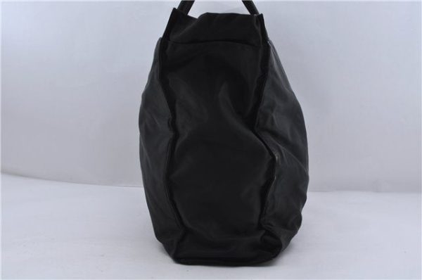 Authentic PRADA Nylon Tote Hand Bag Black 5723C on Sale