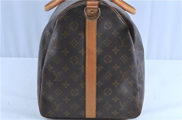 Auth LOUIS VUITTON Monogram Keepall Bandouliere 55 Boston Bag M41414 LV H7750 Online