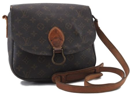 LOUIS VUITTON Monogram Saint Cloud GM Shoulder Cross Bag M51242 LV Junk 8464C Hot on Sale