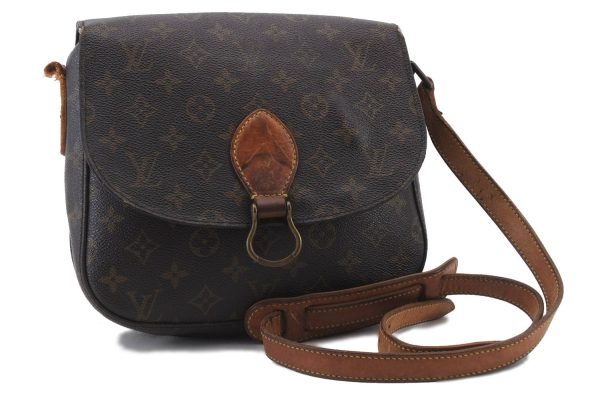 LOUIS VUITTON Monogram Saint Cloud GM Shoulder Cross Bag M51242 LV Junk 8464C Hot on Sale