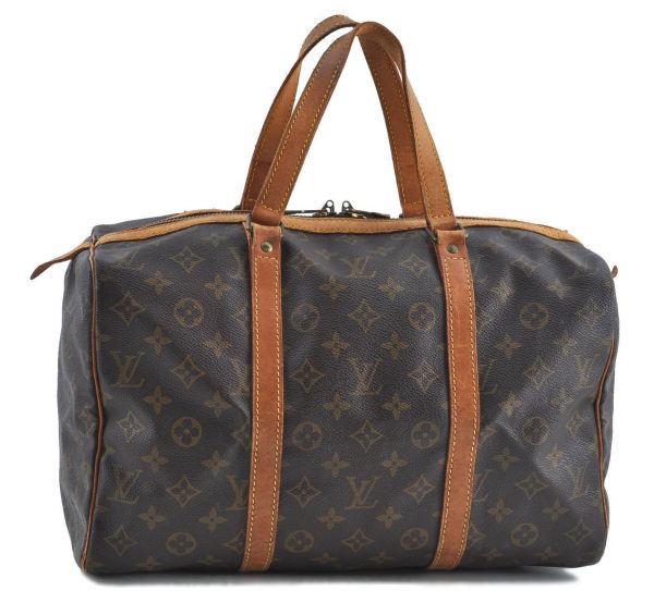 Authentic Louis Vuitton Monogram Sac Souple 35 Hand Boston Bag M41626 LV H6137 Cheap