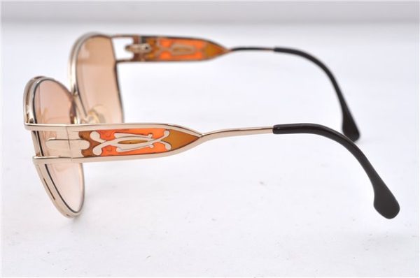 Authentic YVES SAINT LAURENT Sunglasses Titanium 31-3601 Gold Brown 3028C For Cheap